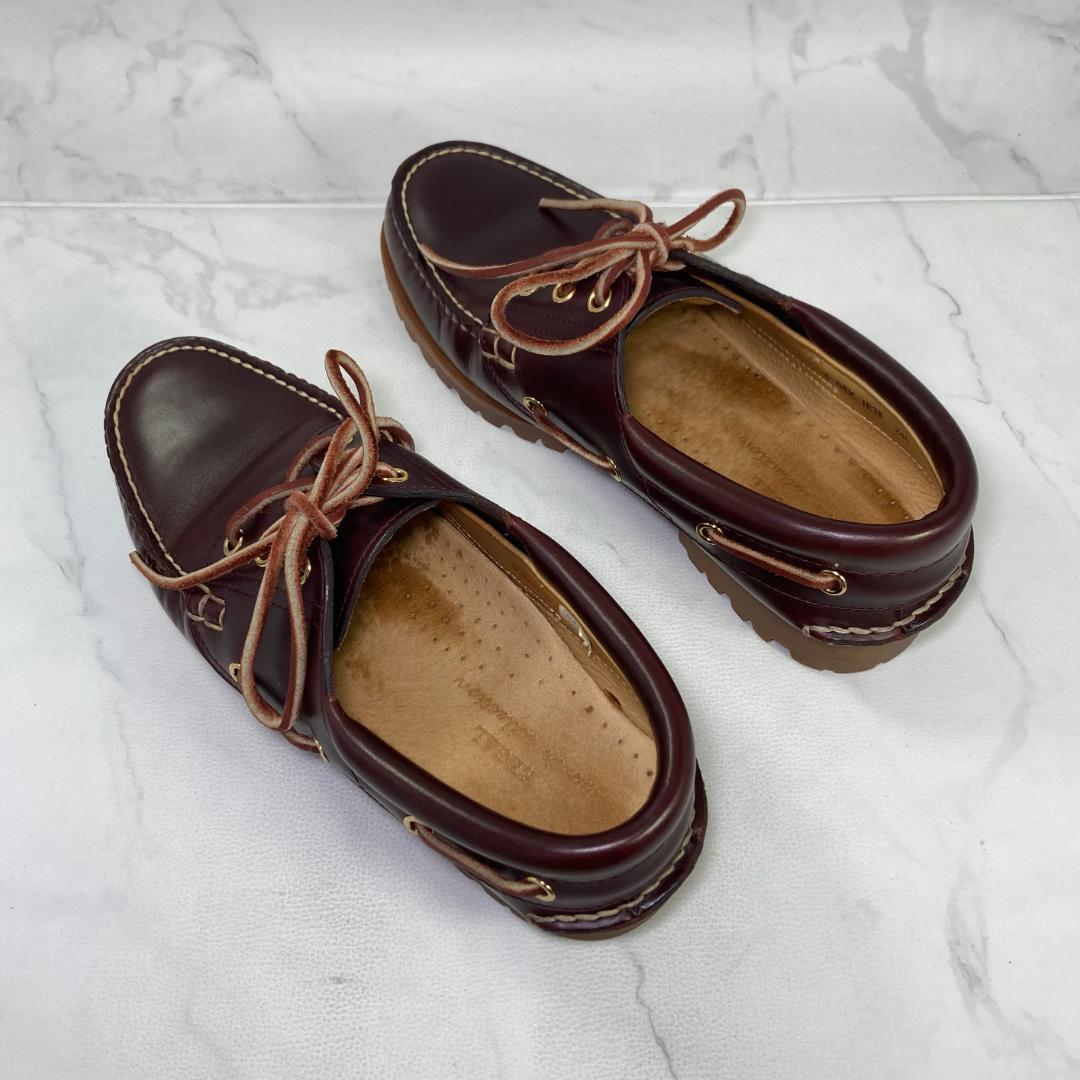 【美品】REGAL JE38 デッキシューズ 24.5㎝ ブラウン