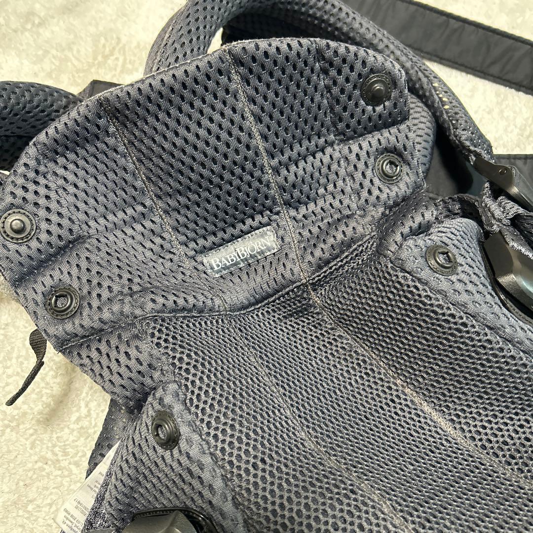 BABYBJORNベビービョルン　ハーモニー コットンメッシュ　アンスラサイト