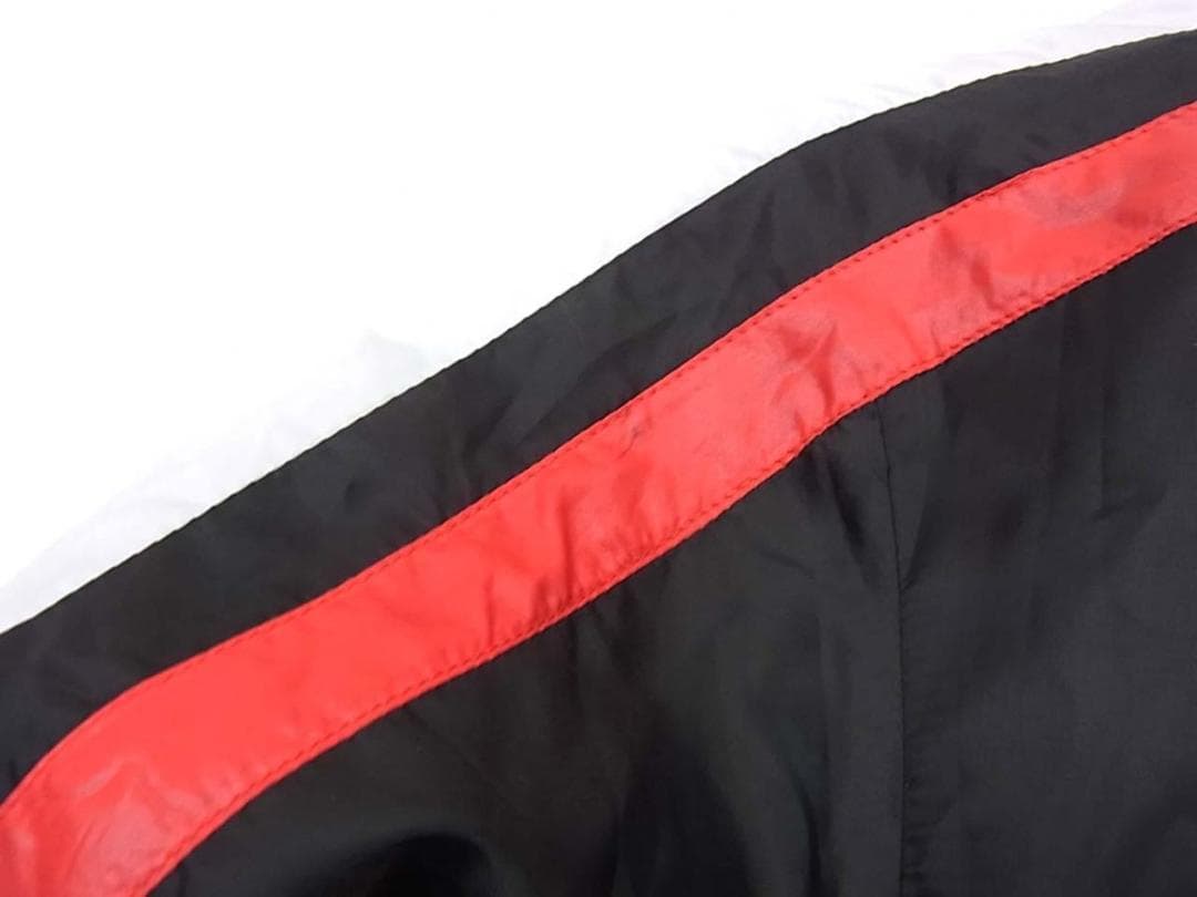 極美品　ルコック　 ジップ ジャケット　レディース L　刺繍 ロゴ　黒　ゴルフ