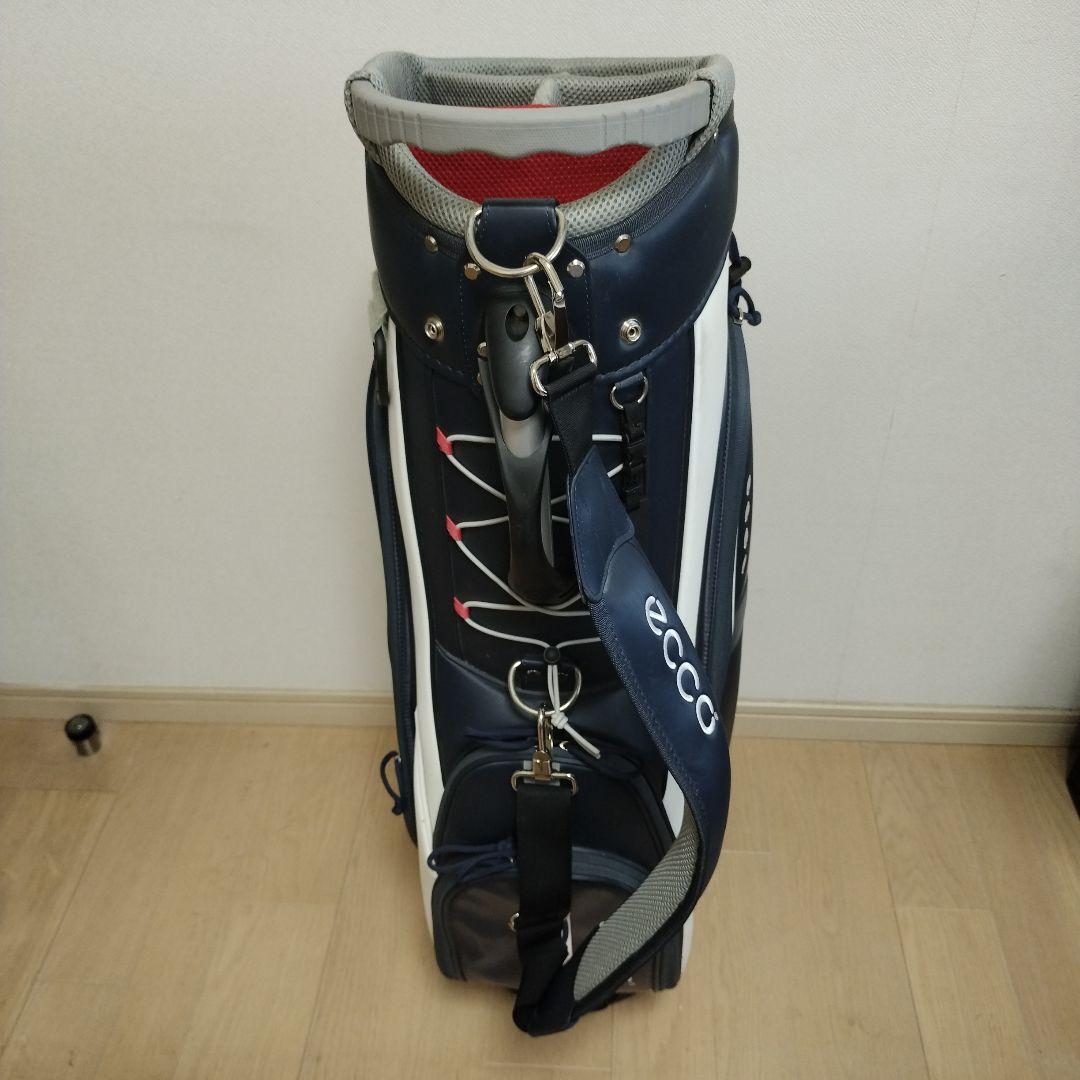 ecco キャディバッグ ネイビー/ホワイト
