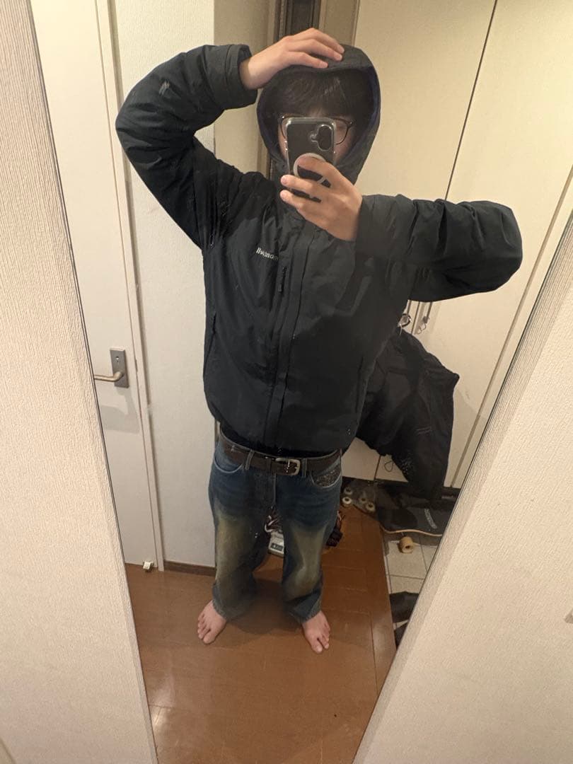 モンベル　コロラドパーカーリバーシブル　ダウンジャケット