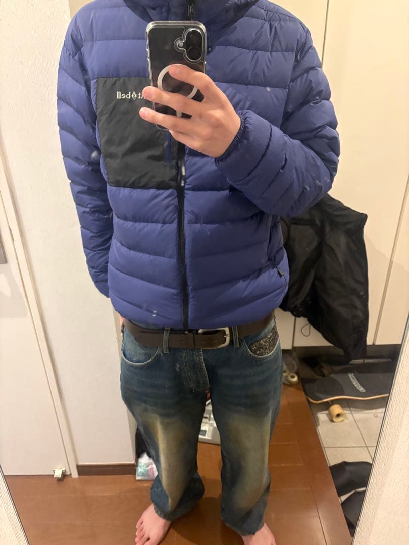 モンベル　コロラドパーカーリバーシブル　ダウンジャケット