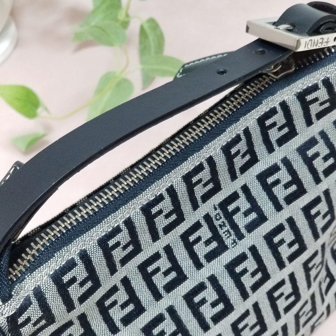 【美品】FENDI フェンディ アクセサリー ポーチ ズッキーノ ※鑑定済み