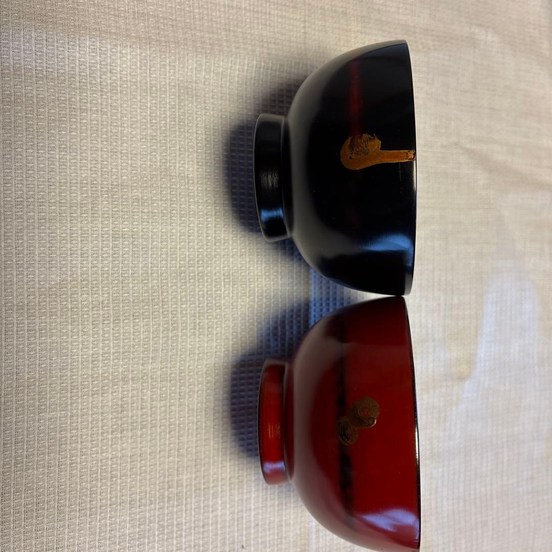 輪島塗　箱瀬淳一氏作　小椀