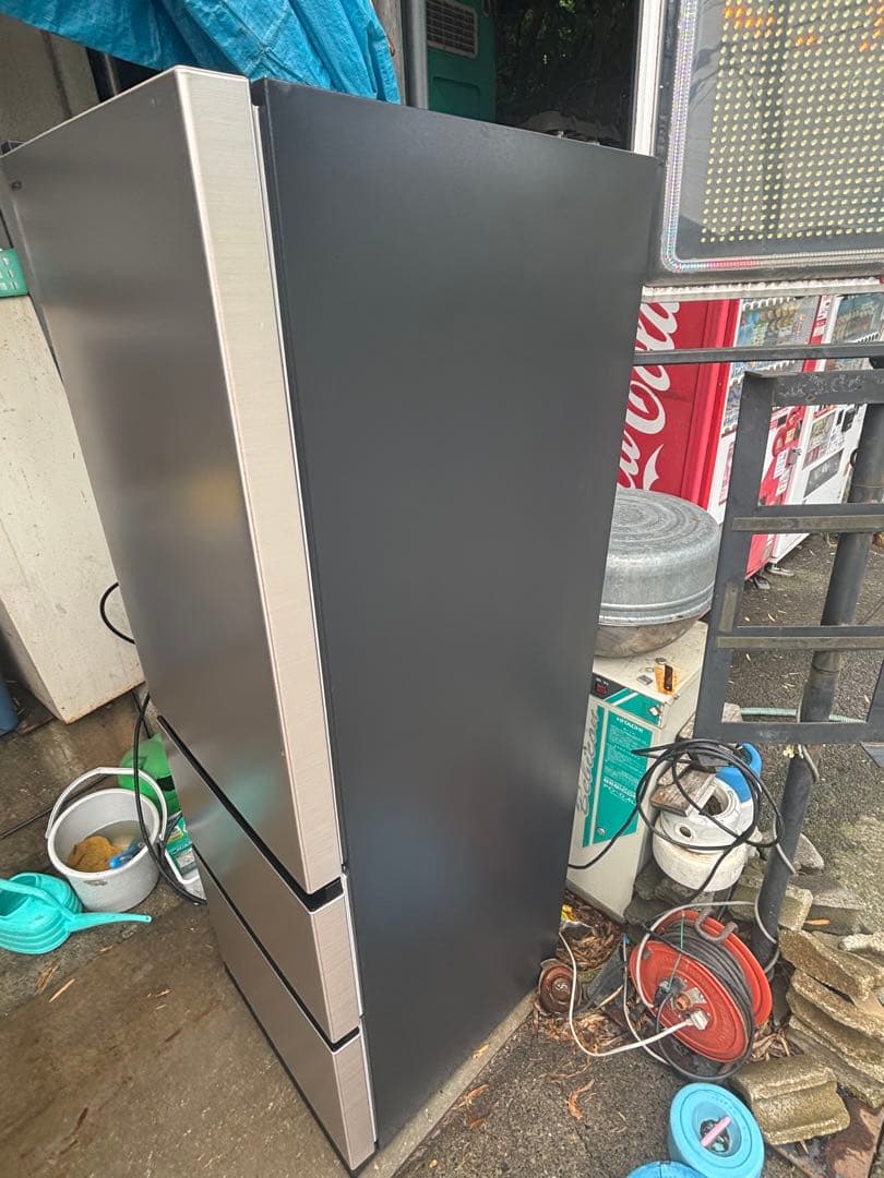 日立ノンフロン冷凍冷蔵庫　R-V38SVL　2023年製