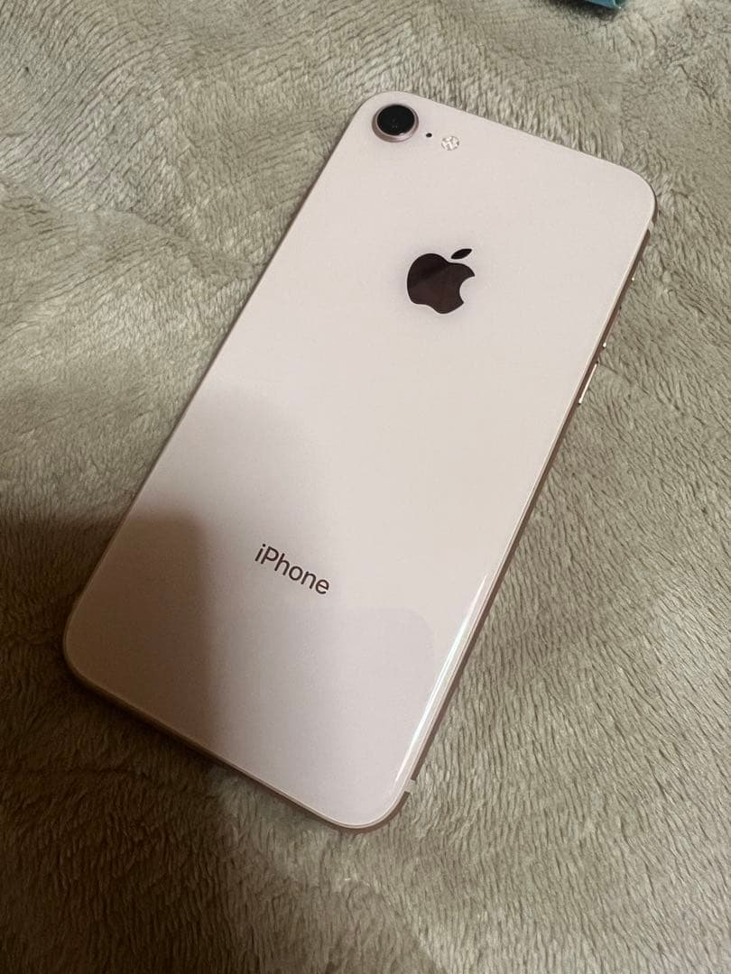 美品 Apple iPhone 8 ゴールド SIMフリー 64GB