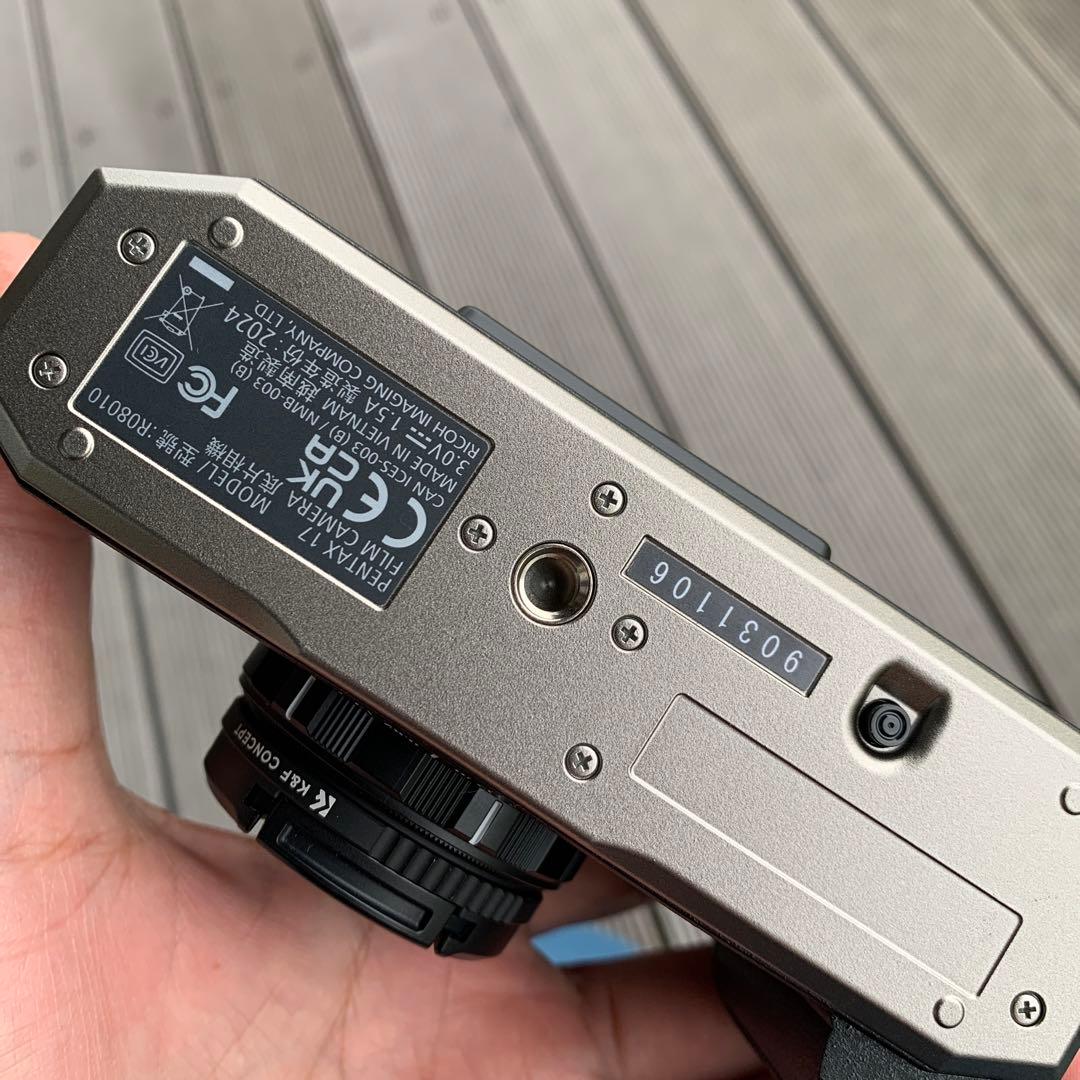 【美品※動作確認済み】Pentax 17 ペンタックス レンズ保護フィルター付属