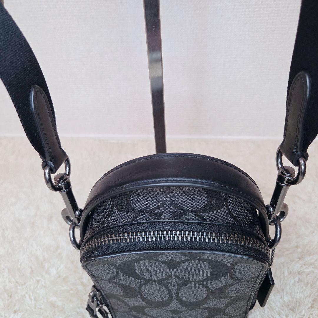 【じゅんいち出品】COACH コーチ クロスボディ 2WAY シグネチャー