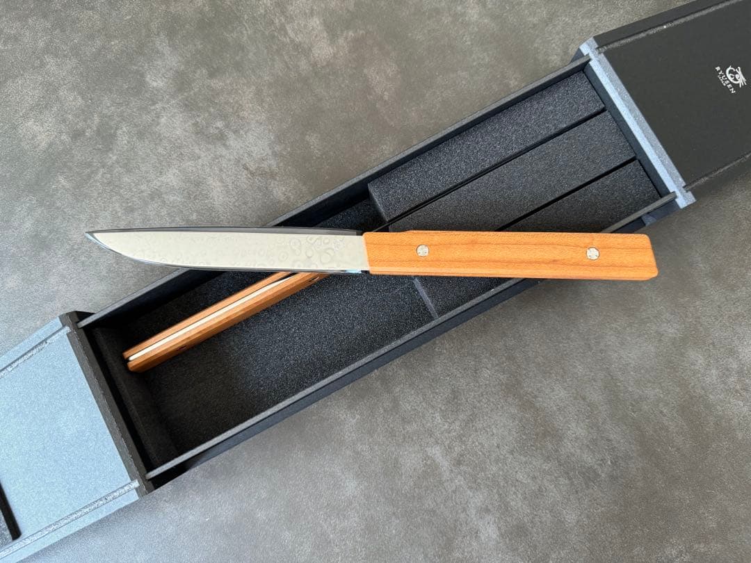 【新品未使用】RYUSEN テーブルナイフ 2本セット