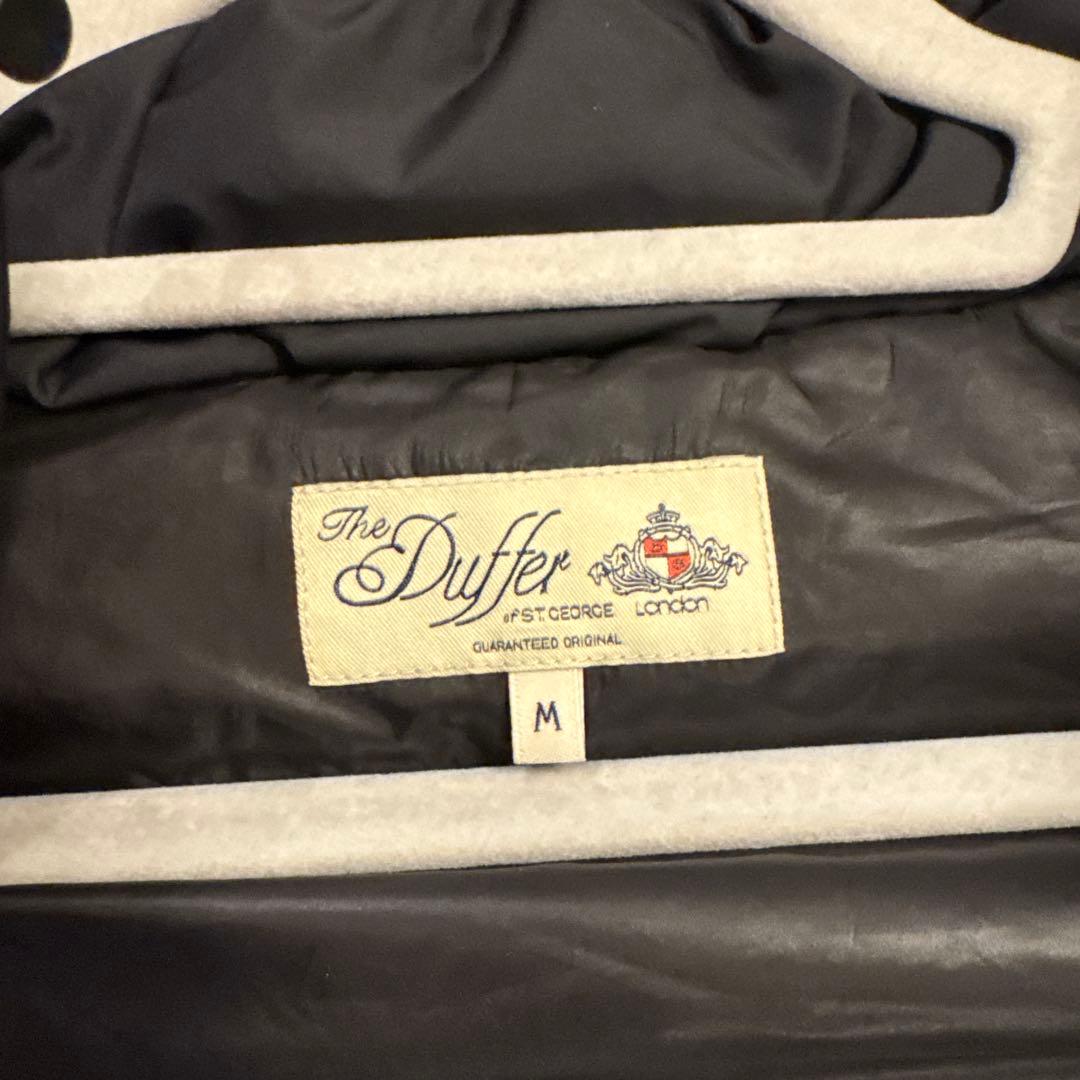 The Duffer ダウンベスト Mサイズ　ブラック