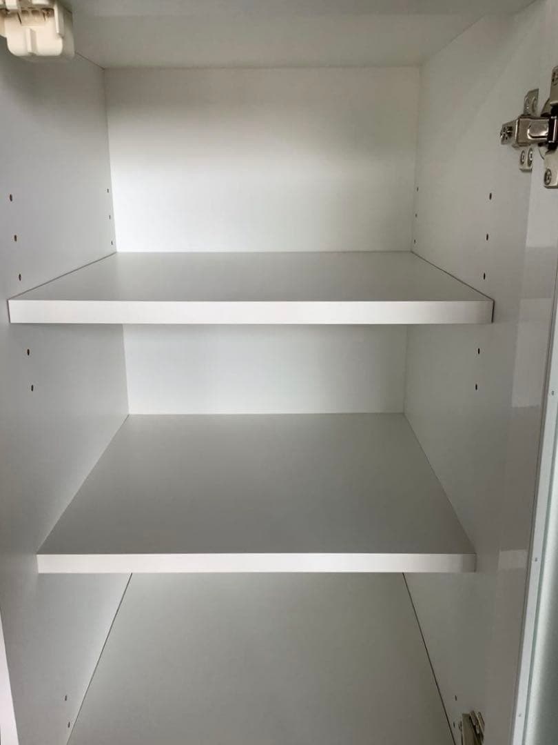 あさり スキマ収納 スリム食器棚 幅40cm スライド棚付き（★）