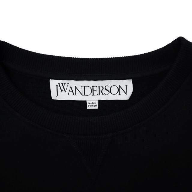 J.W.ANDERSON クルーネック ロゴ刺繍 スウェット トレーナー XL