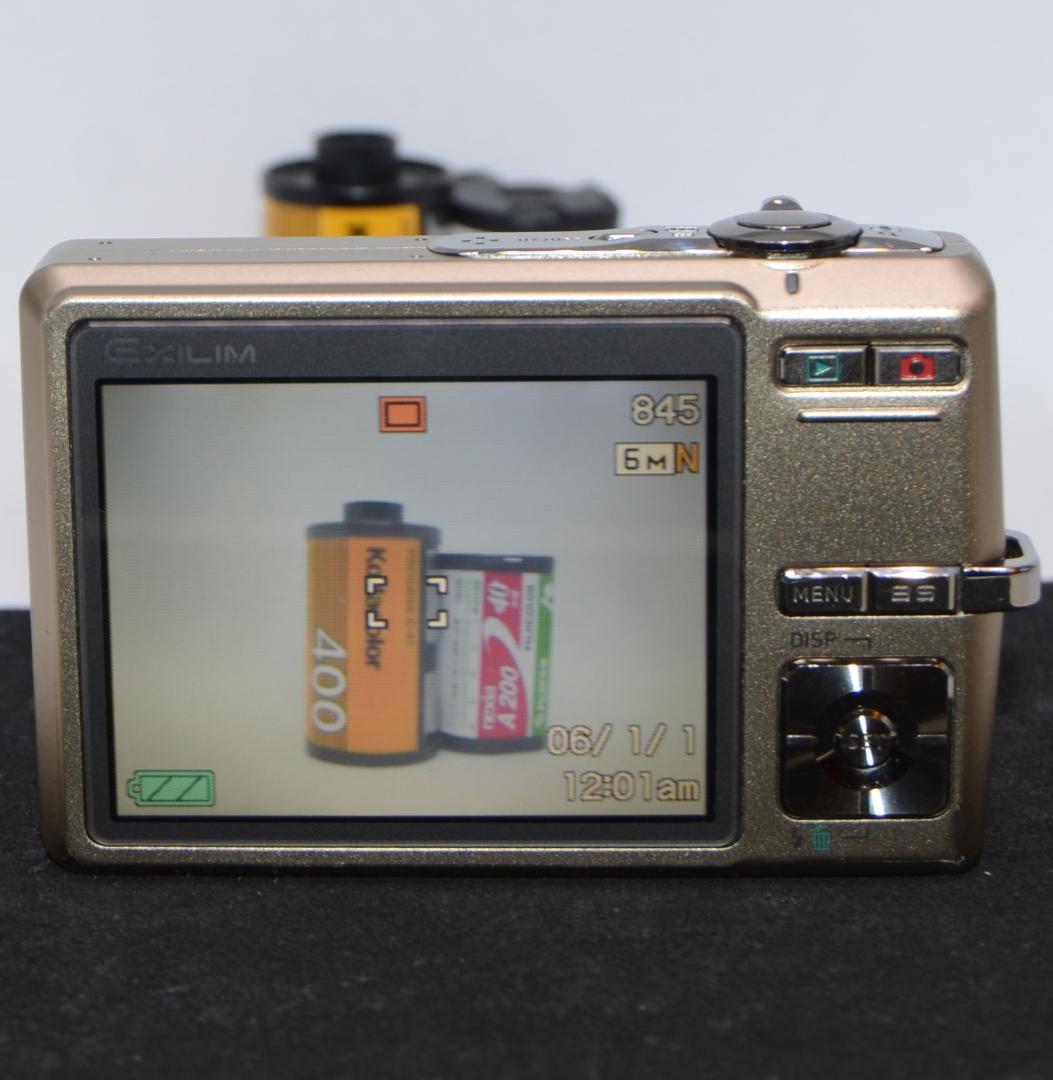 【美品】CASO EXILIM EX-Z600 ゴールド (動作確認済)