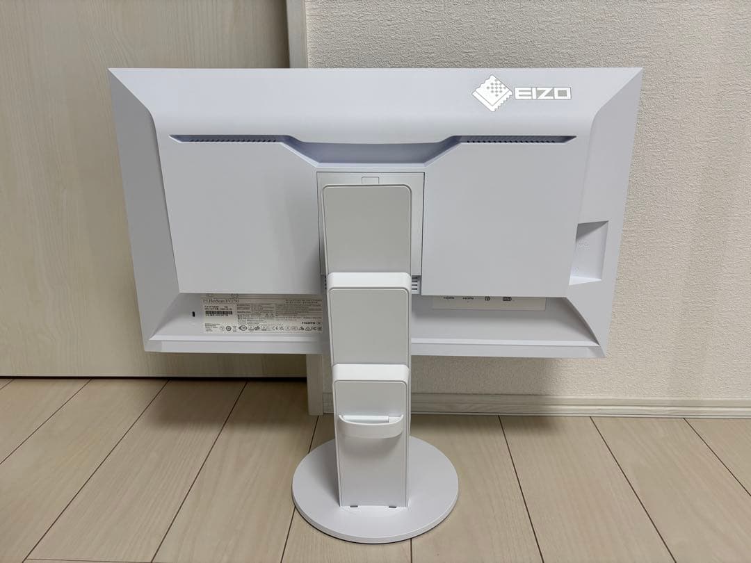 EIZO FlexScan EV2785 ホワイト 27インチ 4K ライン抜け