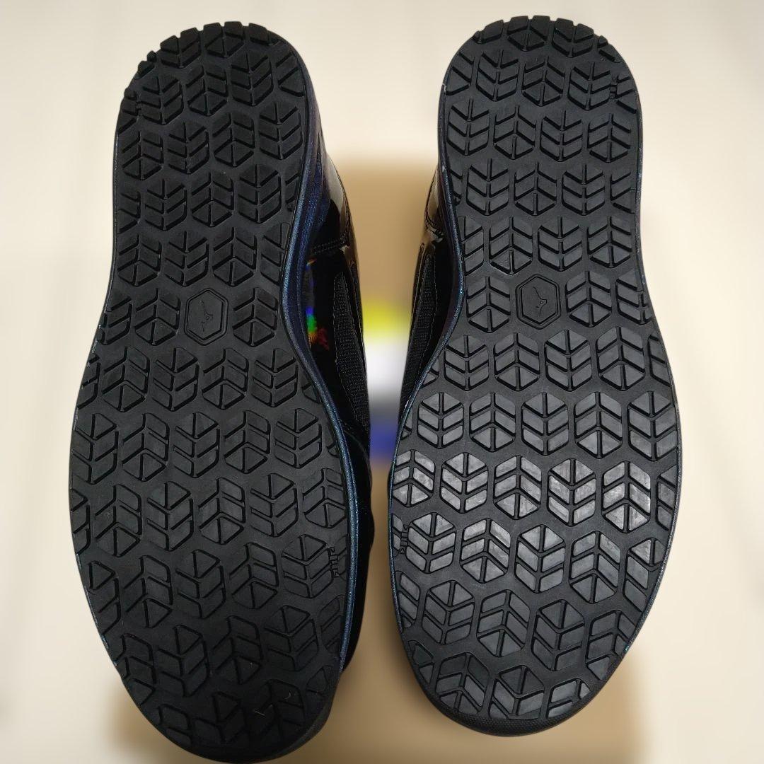 ミズノ BOAシステム 安全靴 新品 限定色ブルーブラック