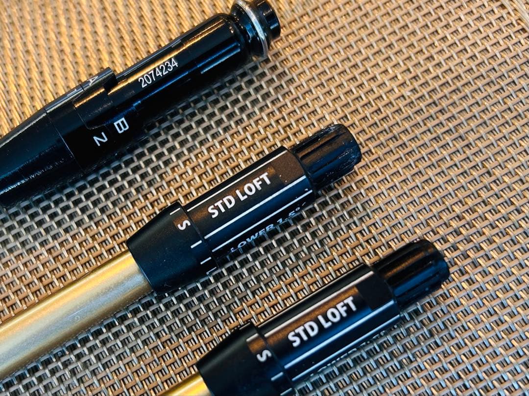 フジクラnx スピーダーゴールド(1W 3W 5W )3本セットスリーブ変更可能