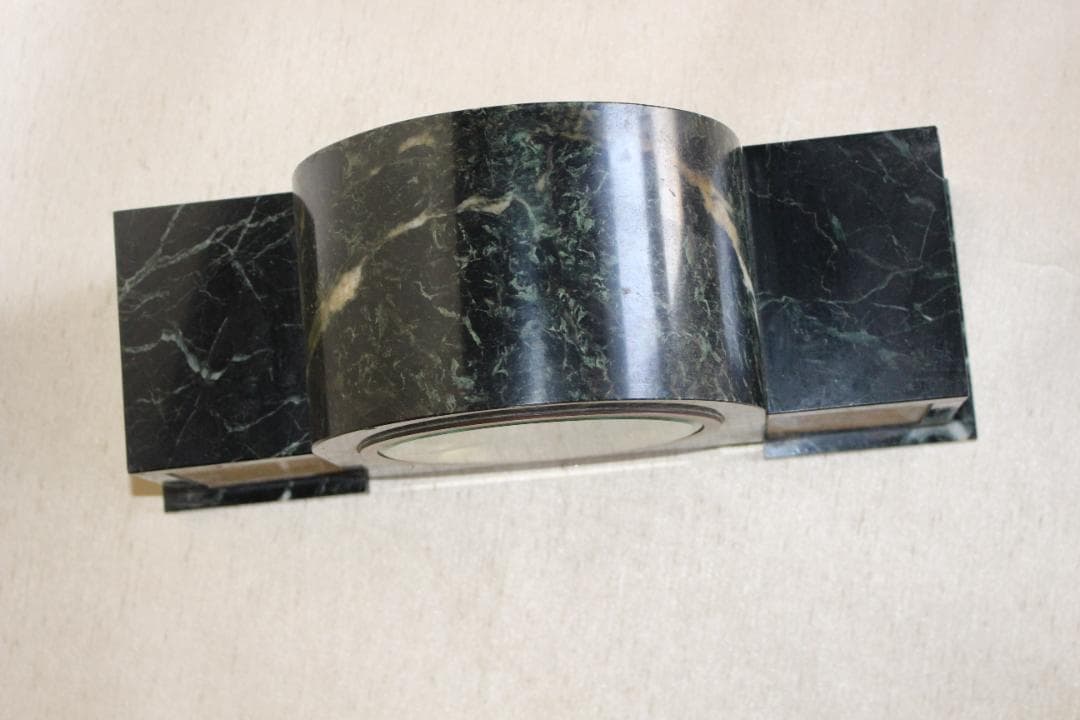 アンティーク 時計 大理石 骨董 ゼンマイ時計