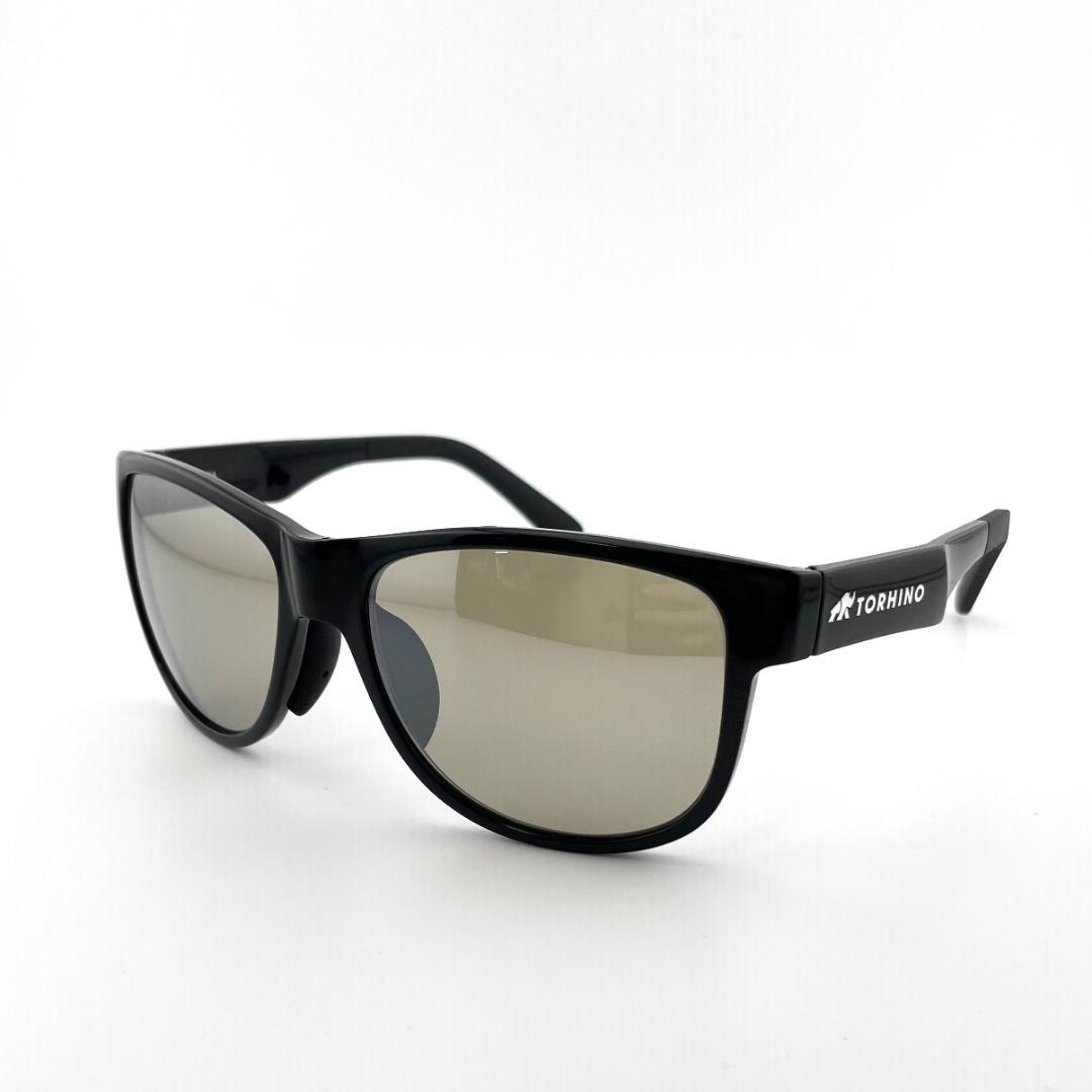 トライノ偏光サングラス　釣りサングラス　Bシャンパン/ミラー　メンズ　偏光レンズ