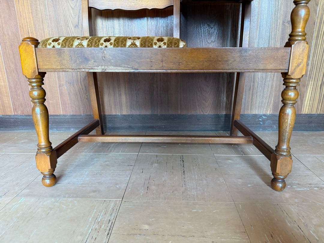 【O-2125】横浜ダニエル テレフォンチェア テレフォンベンチ 昭和レトロ