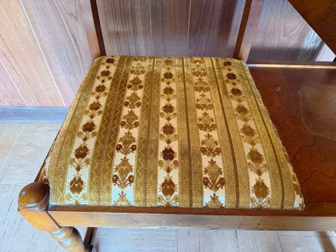 【O-2125】横浜ダニエル テレフォンチェア テレフォンベンチ 昭和レトロ