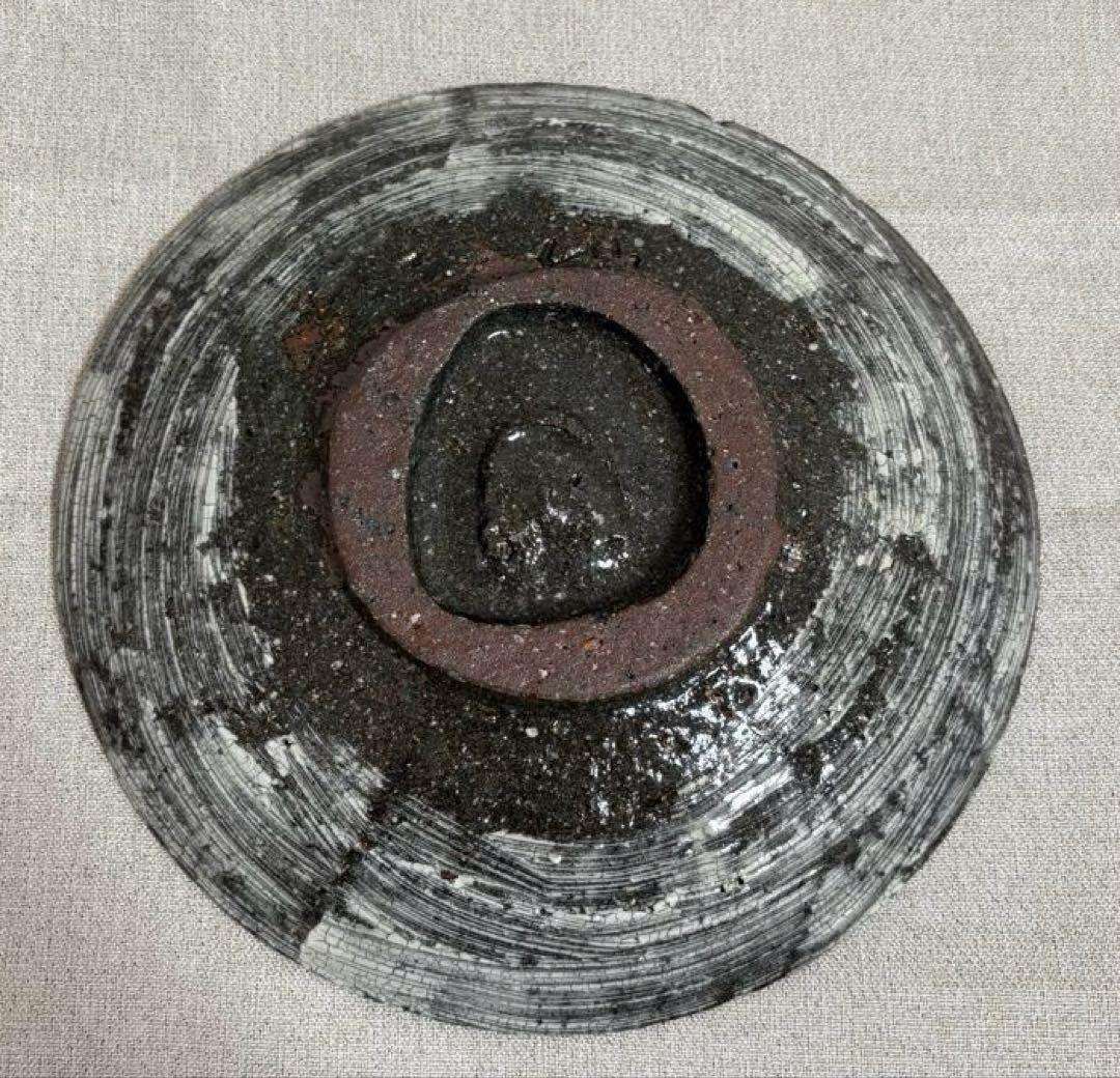 中川自然坊　刷毛目唐津　大皿　入手困難