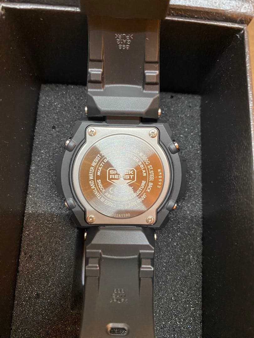 【極美品】G-SHOCK GST-W300G 1A9JF ゴールド 電波ソーラー