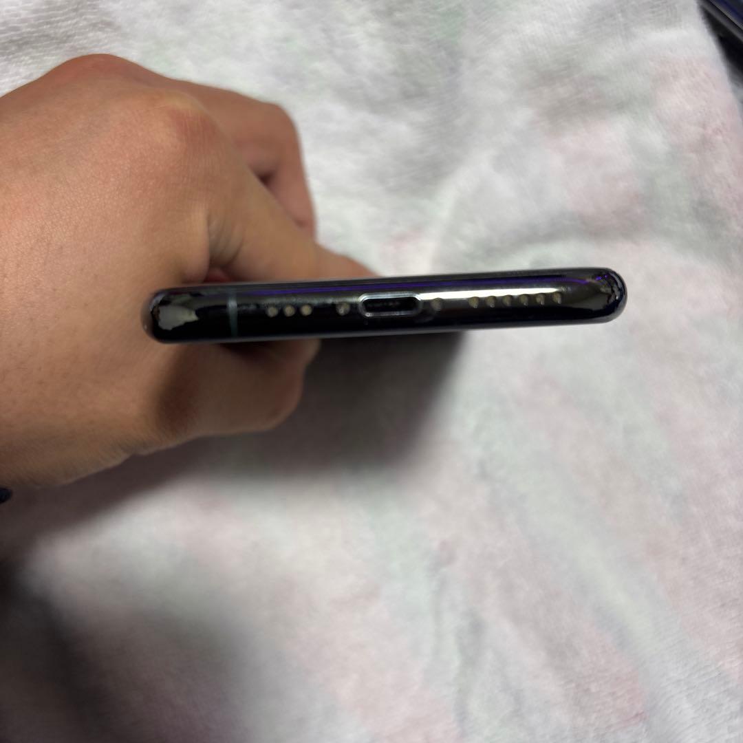 iPhone11プロ　ミッドナイトグリーン　ケース付