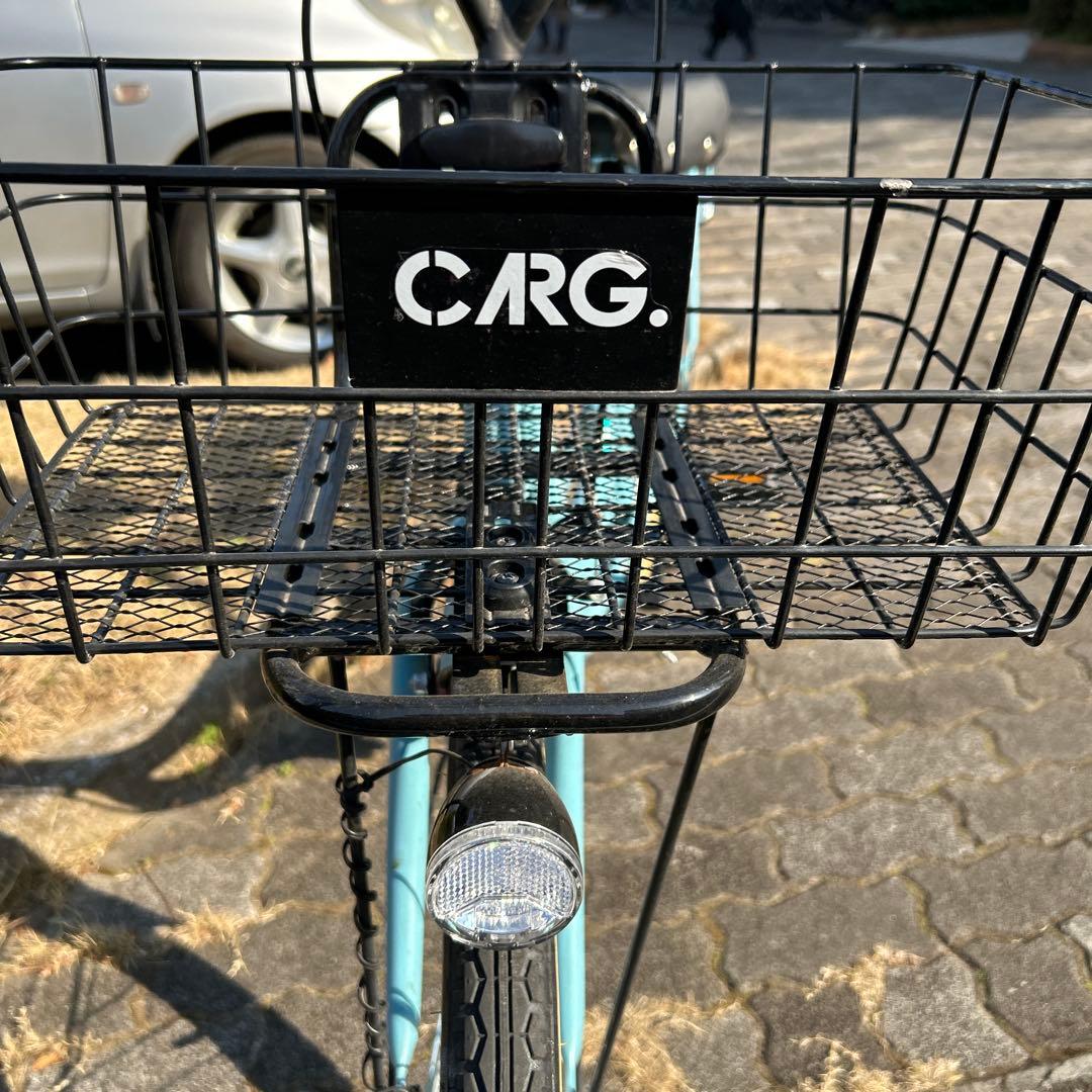 [あさひ]カーグバケット BAA-L 24変速なし オートライト シティサイクル