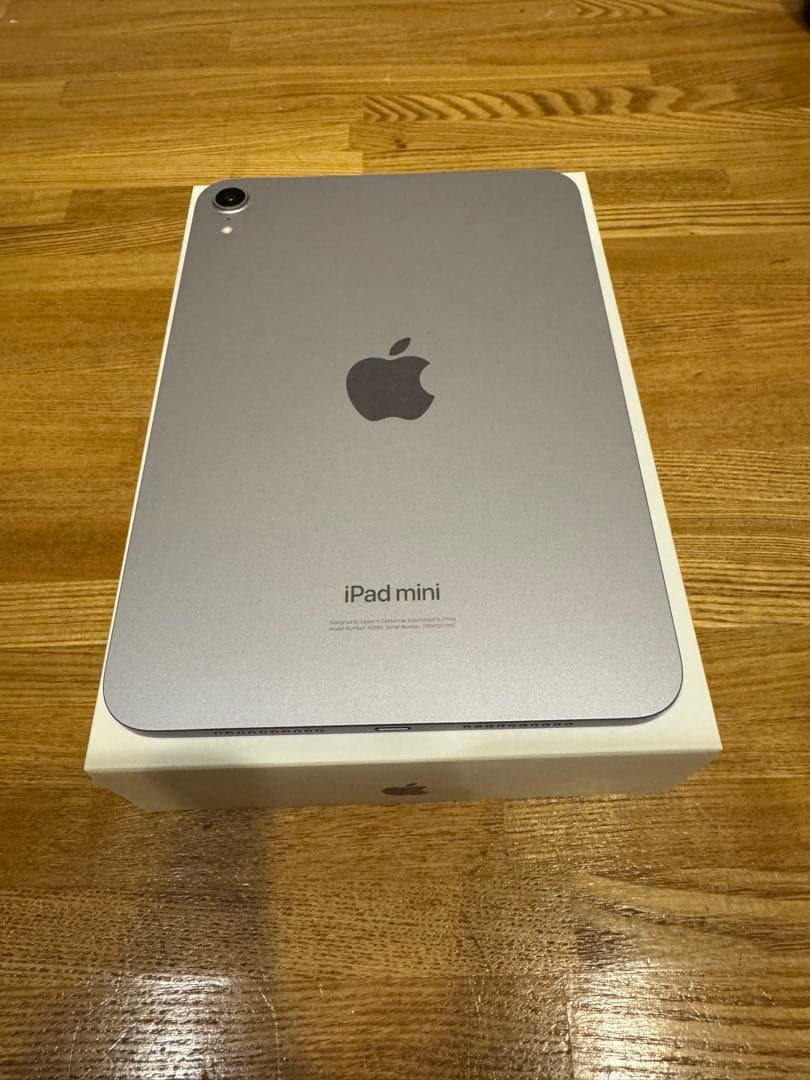 Apple iPad mini （A17Pro）パープル 本体