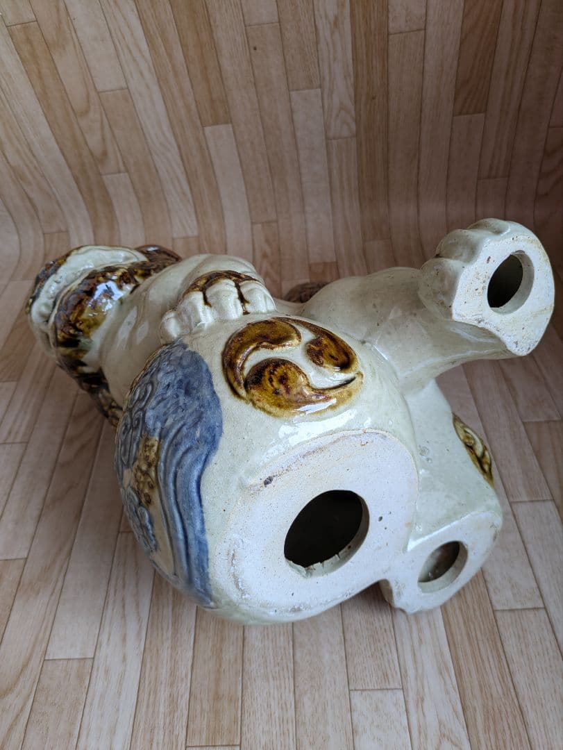 大きいシーサー　沖縄　お土産　シーサー　魔除け　置き物　30cm