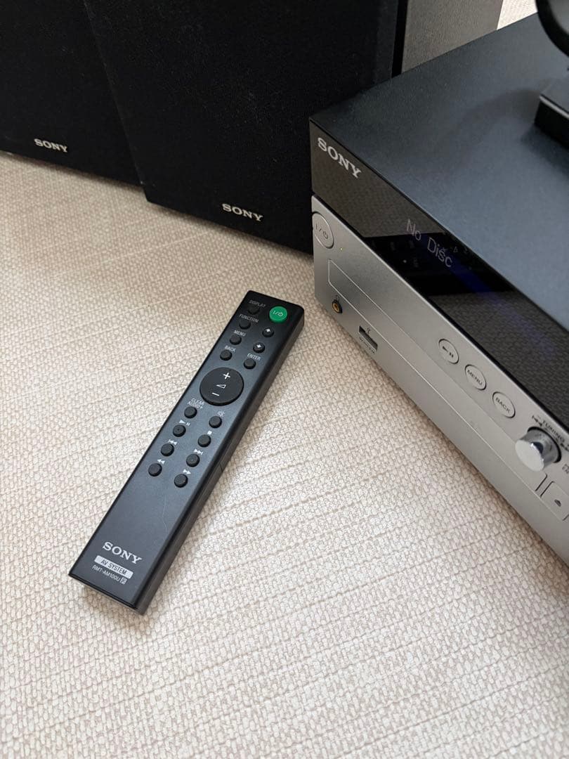 動作品 SONY マルチオーディオコンポ HCD-SX7　2016年　ジャンク