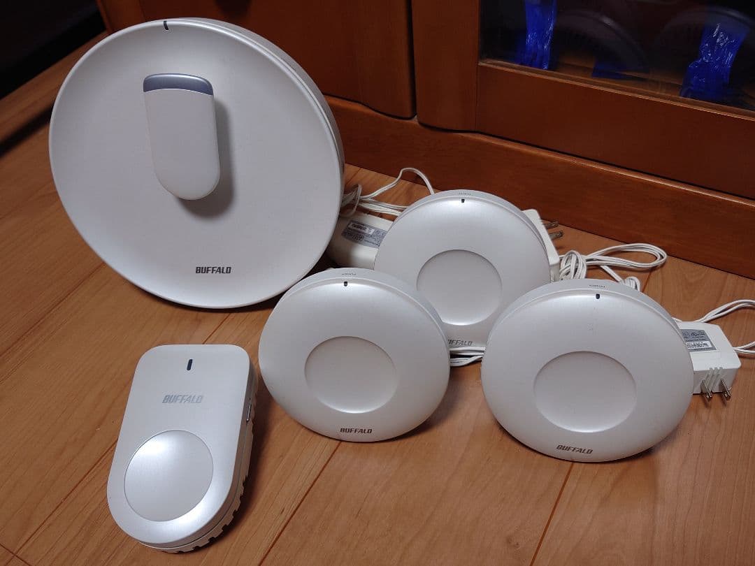 メッシュWiFi無線LANルーター/WiFi中継機4台セット