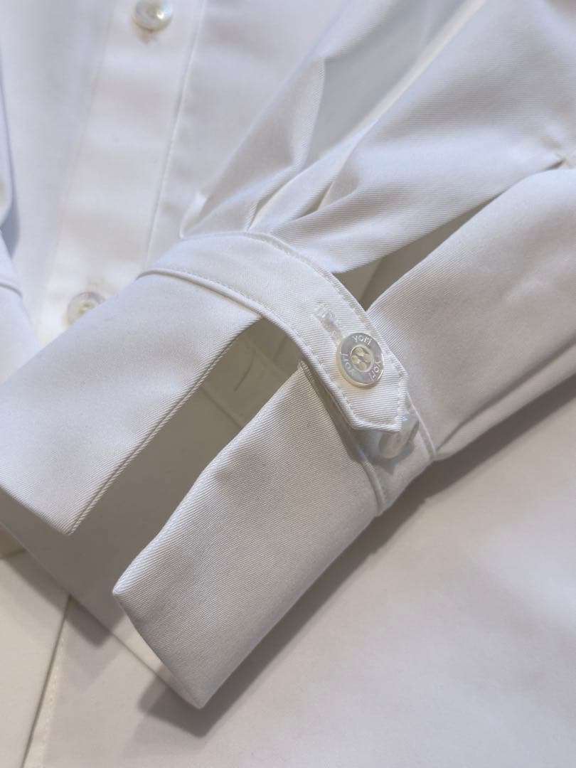 yori ヨリシロコン ホイップカラーブラウス 36 美品