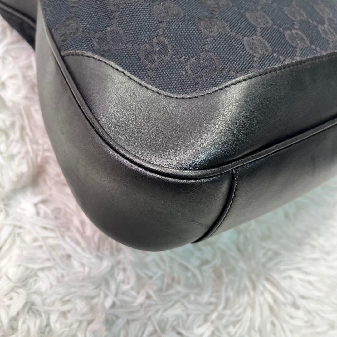美品✨GUCCI ショルダーバッグ GG柄　シェリーライン バンブー 2way