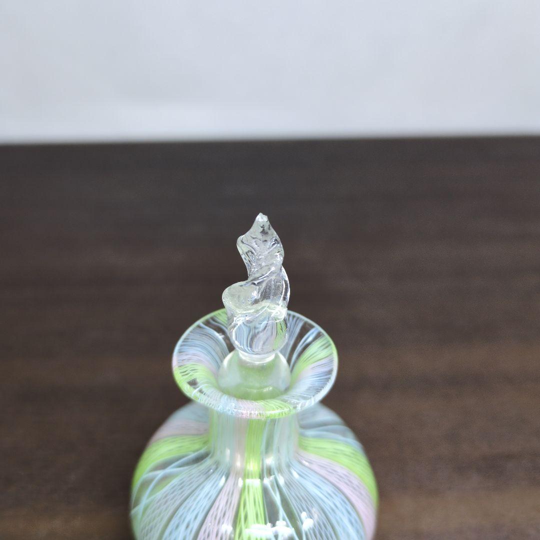 ムラーノ カラフル レースガラス 香水瓶