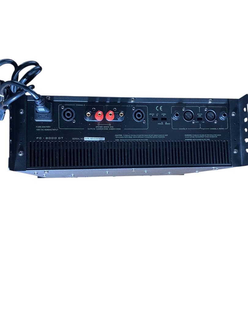 Co-Fusion PC-8000DT パワーアンプ コフュージョン PA機器