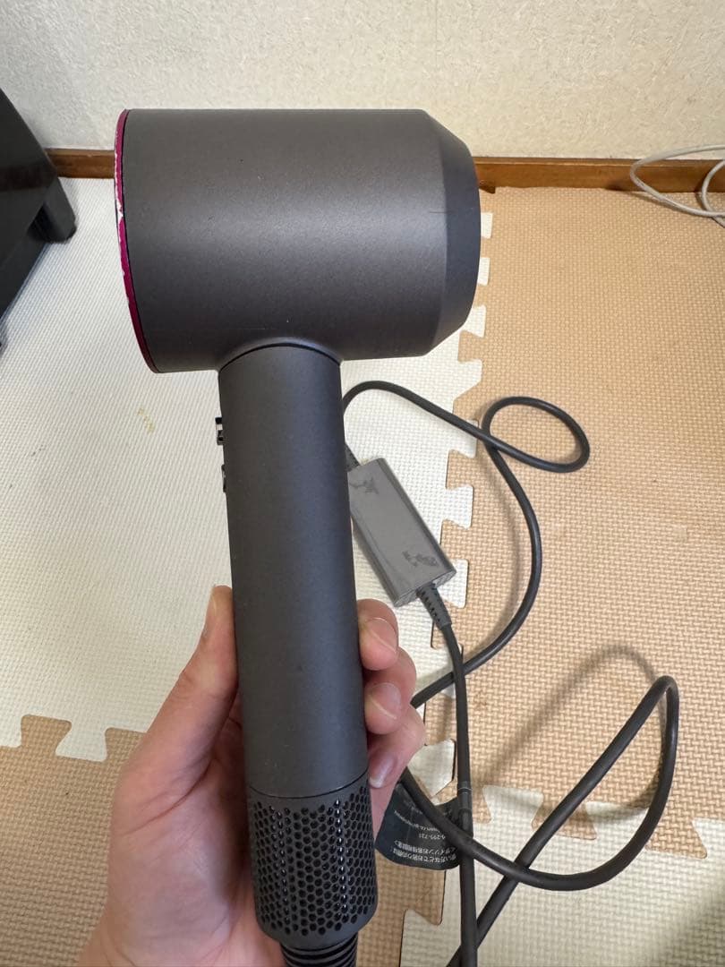 Dyson Supersonic HD03ヘアドライヤー グレー/ピンク