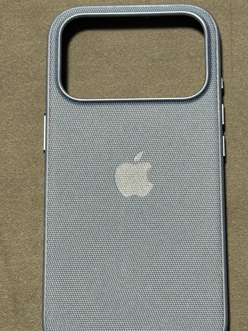 iPhone 17 Pro 純正 テックウーブンケース ブルー Magsafe