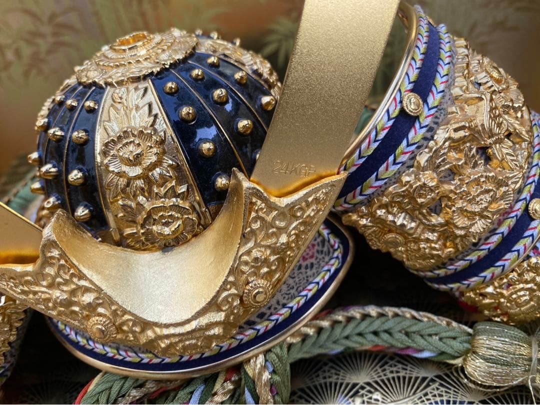 五月人形 12号 グリーン兜