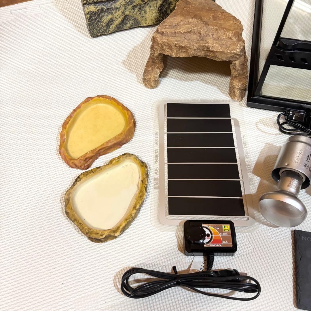 GEX EXOTERRA エキゾテラ 飼育キット 爬虫類用ガラスケージセット