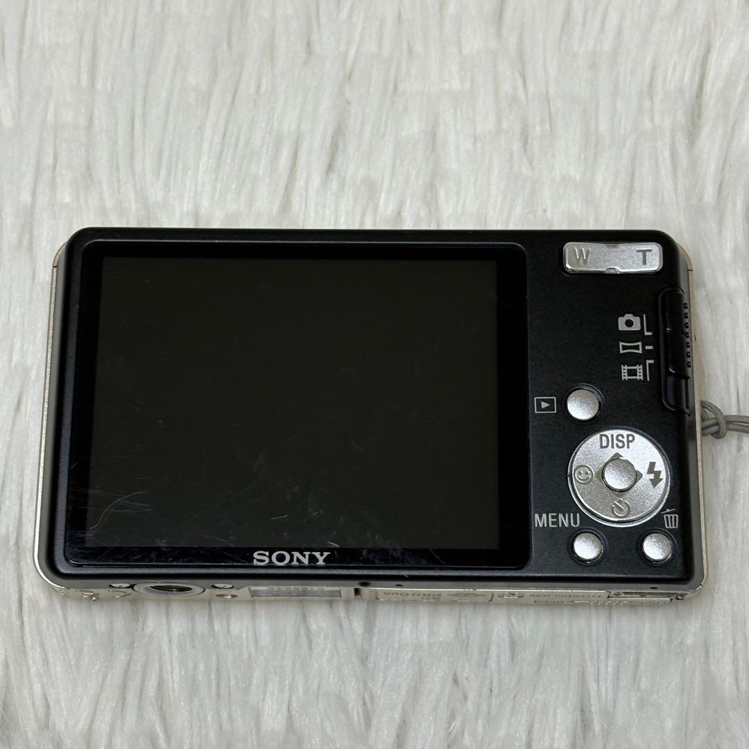 美品　SONY カメラ　DSC-W350 充電器　箱　ゴールド　コンデジ　動作品