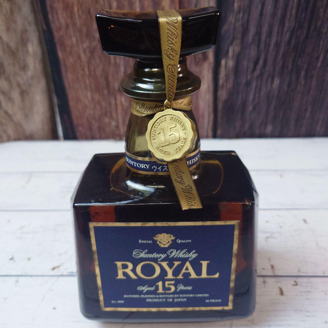 ③未開封 サントリーウイスキー  15年 700ml　お酒