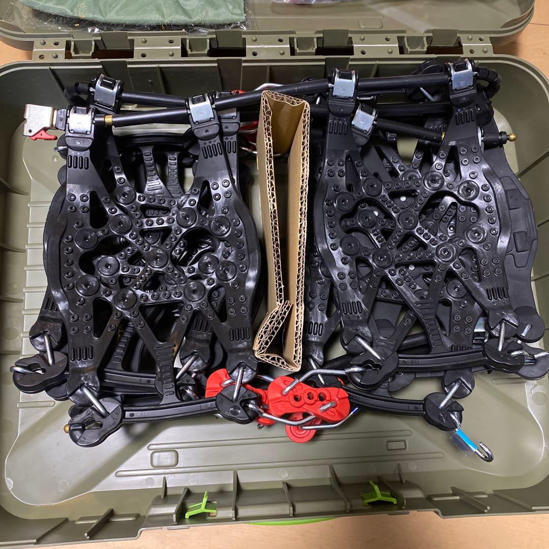 カーメイト　非金属タイヤチェーン　バイアスロンクイックイージーQE1