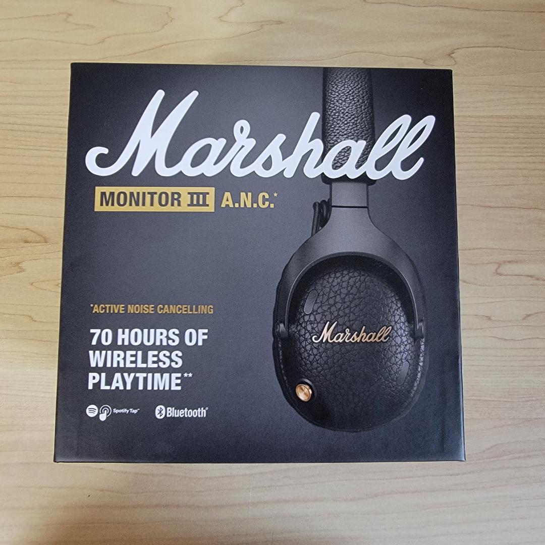 【ほぼ新品】Marshall Monitor III A.N.C.