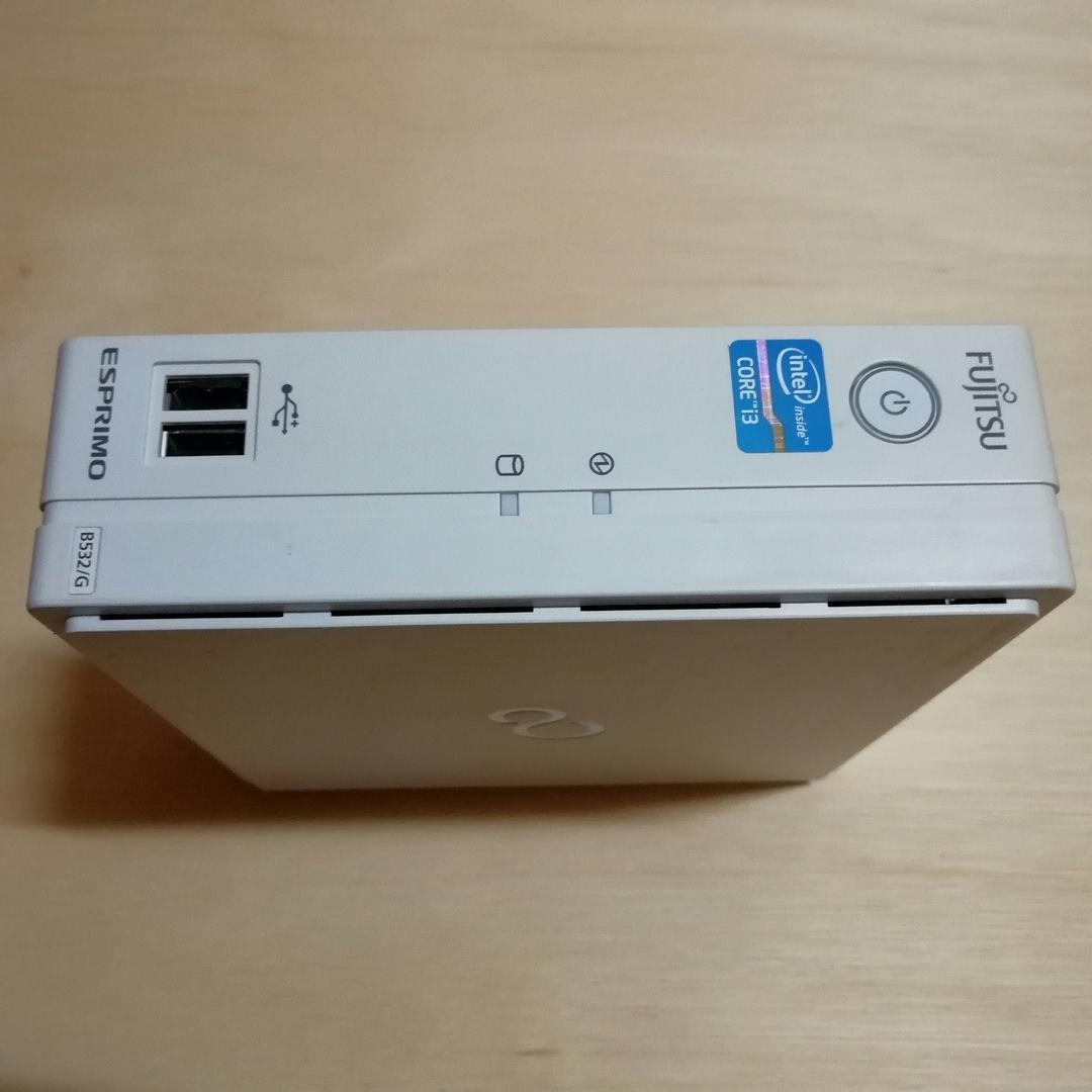win11 省電力ミニパソコン esprimo b532 新品SSD メモリ8G