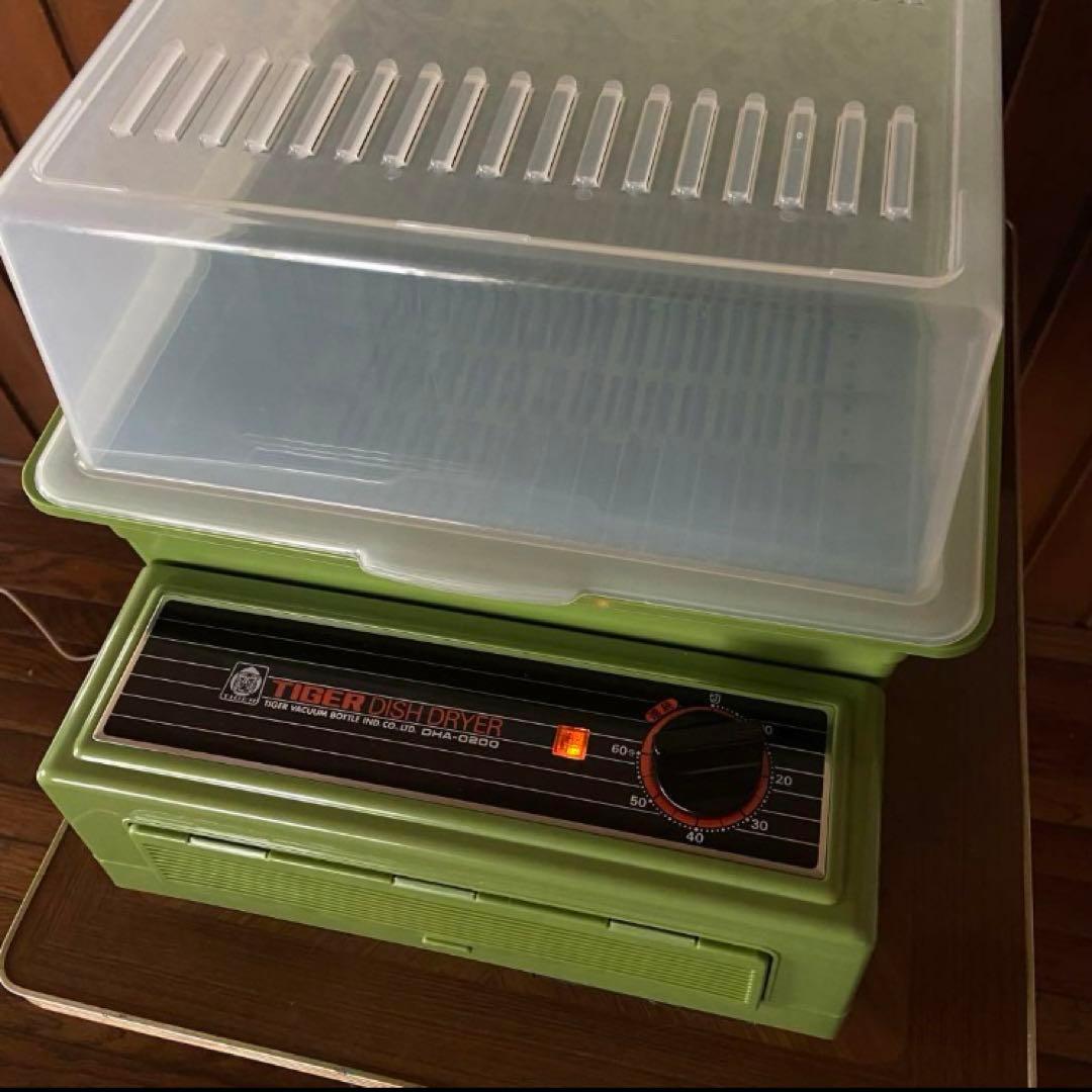 レトロポップ　食器乾燥機　タイガー　　新品　水切りラックにも