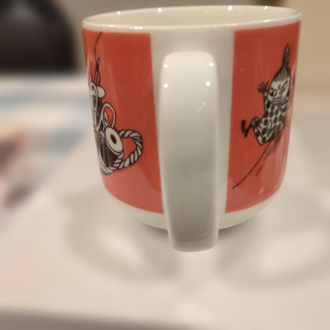 さ*ぁ様 ARABIA、ムーミン マグカップ、子供用 陶器製