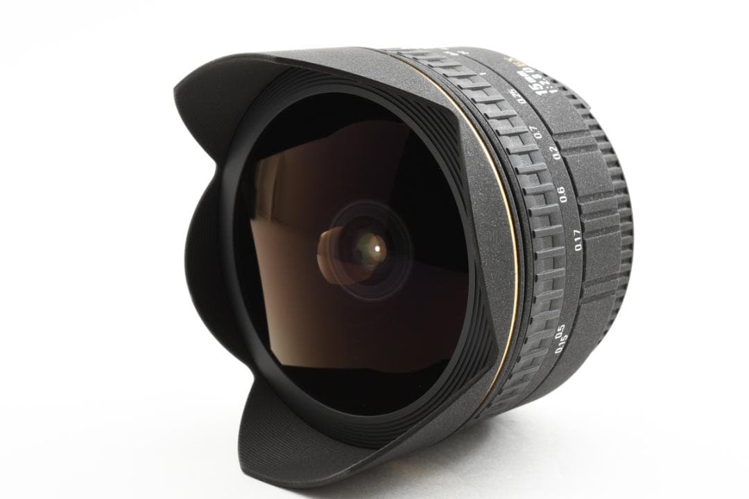 【美品】sigma fisheye 15mm f/2.8 d ex nikon用