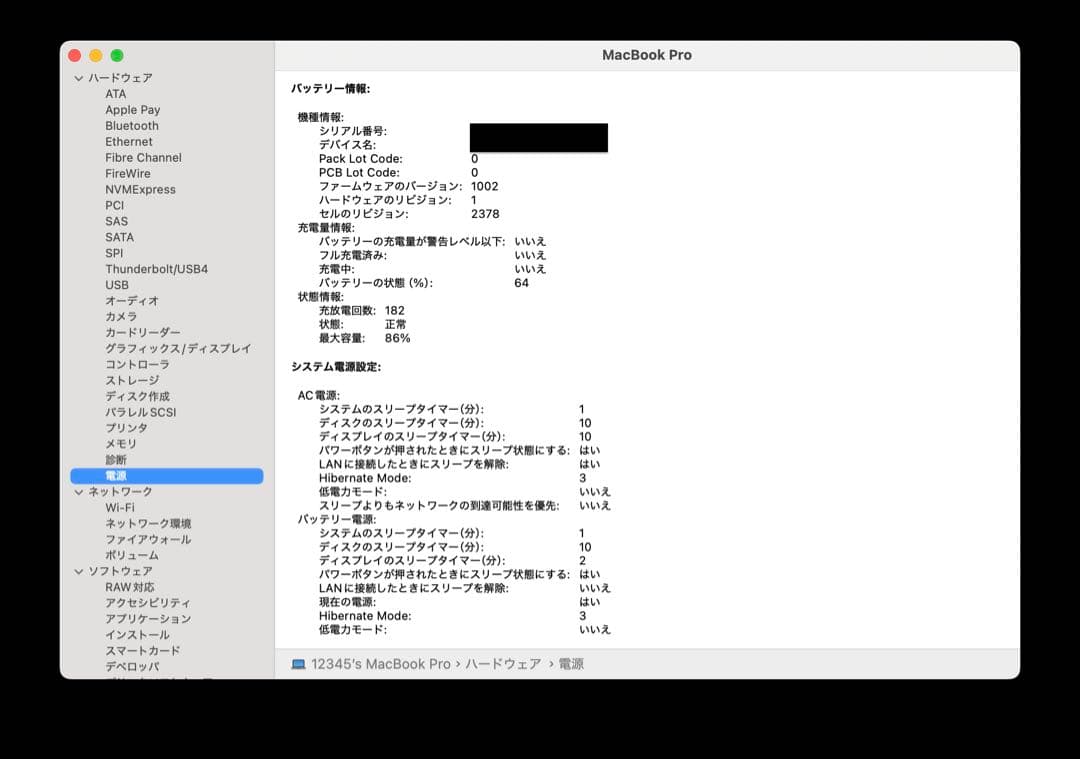 MacBook Pro 13インチ M1 2020