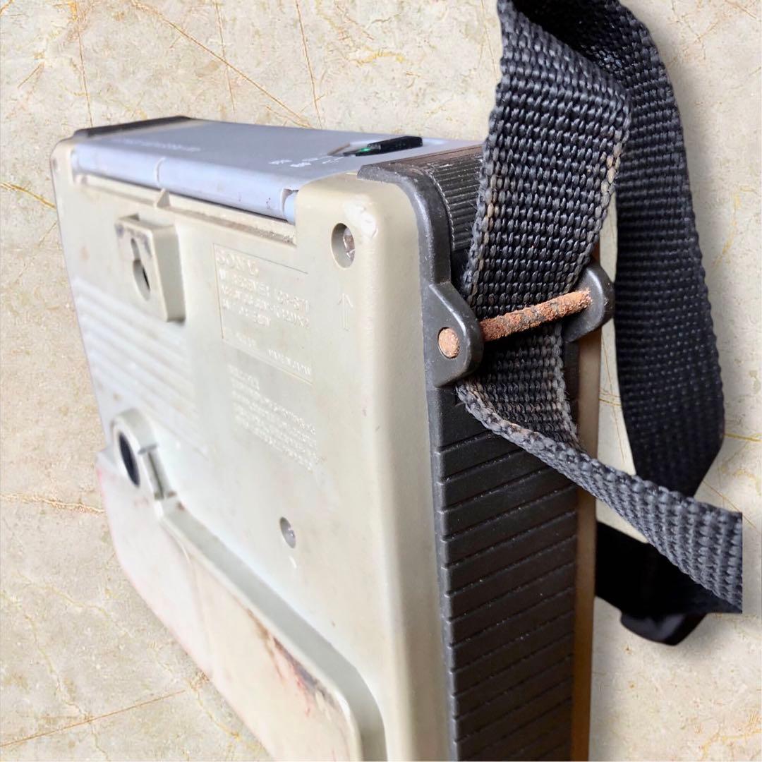 昭和レトロ　サバイバルラジオ　ソニー　SONY ICR-S71 AMワイドカバー